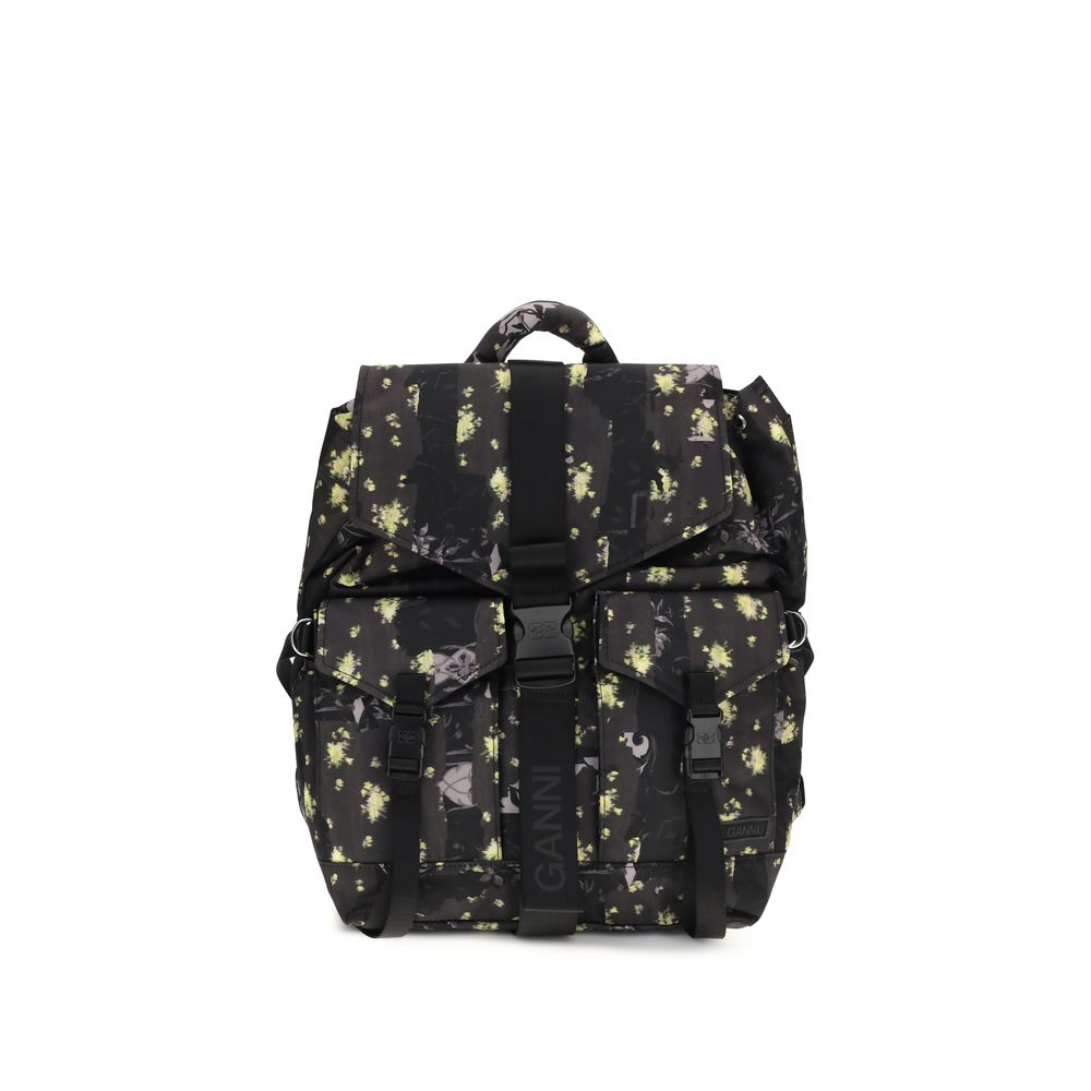 Ganni - Multicolor Recycled Polyamide Backpack