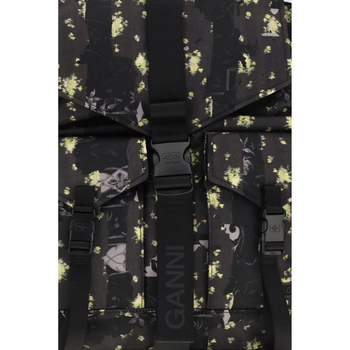 Ganni - Multicolor Recycled Polyamide Backpack