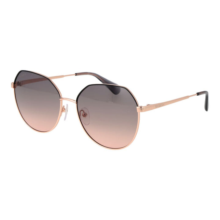 Max &amp; Co Rose Gold Metal &amp; Plastic Sunglasses