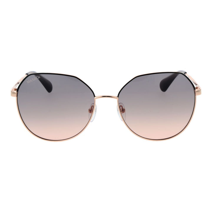 Max &amp; Co Rose Gold Metal &amp; Plastic Sunglasses