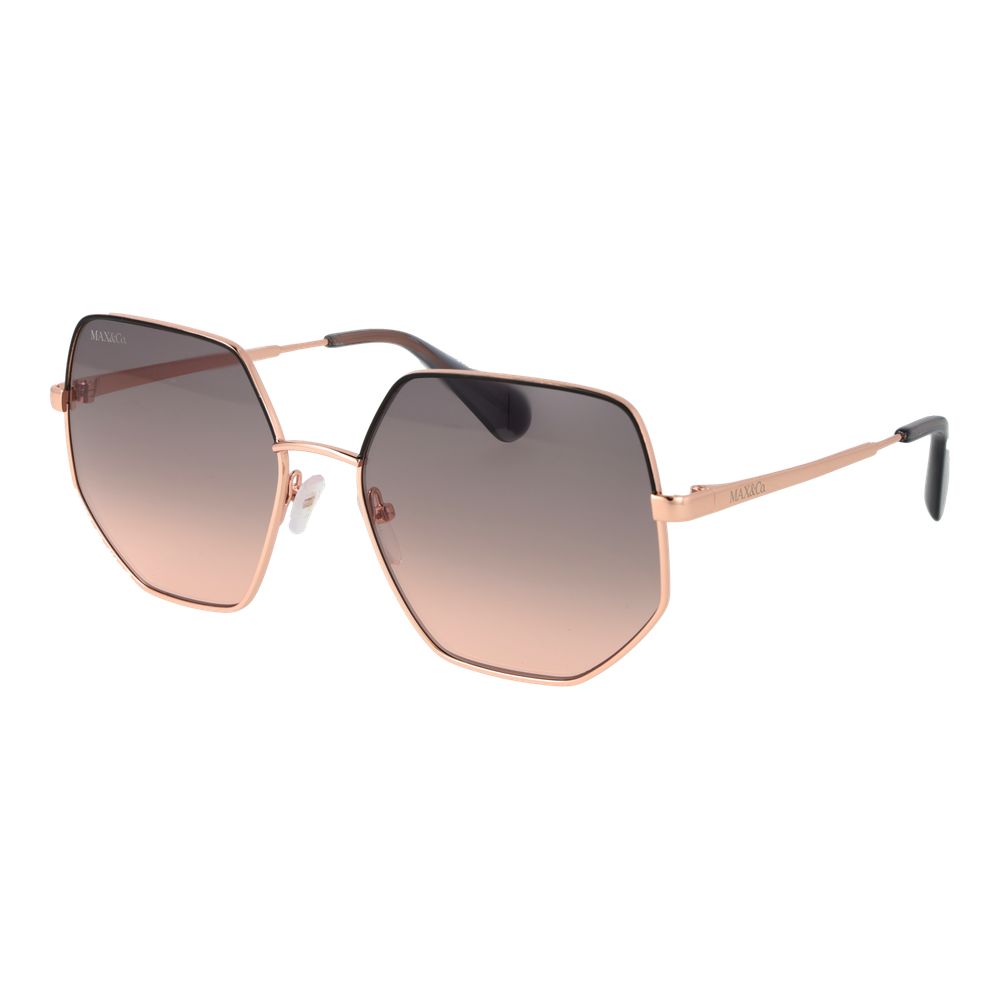 Max &amp; Co Rose Gold Metal Sunglasses