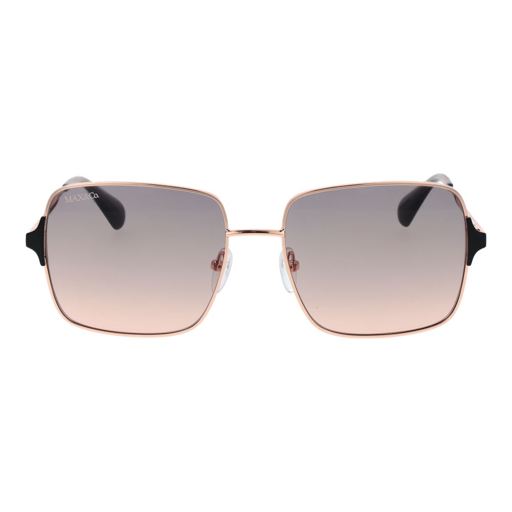 Max &amp; Co Rose Gold Metal Sunglasses