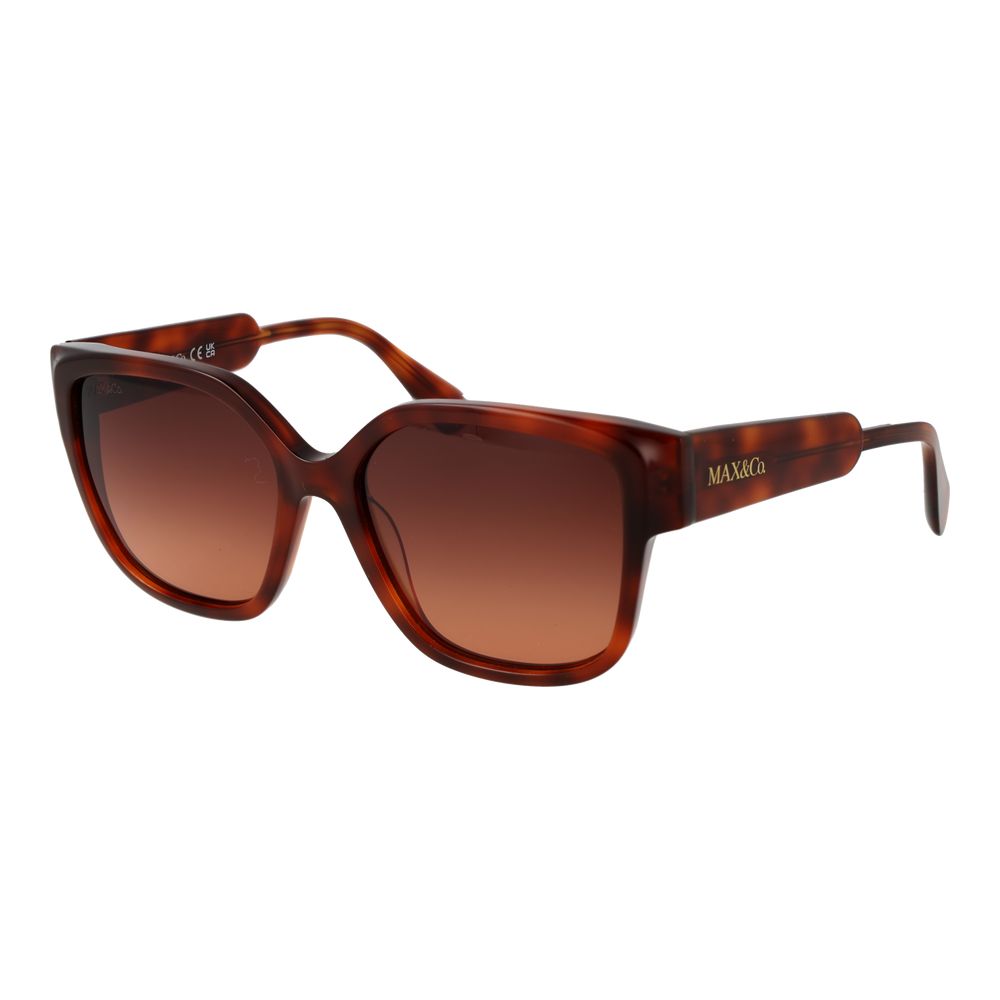 Max &amp; Co Brown Plastic Sunglasses