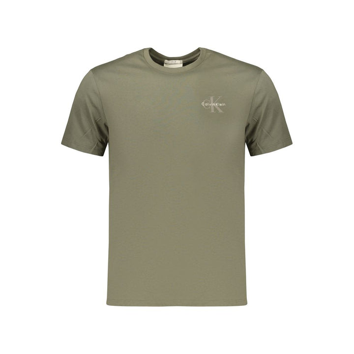 Calvin Klein Green Cotton Men&