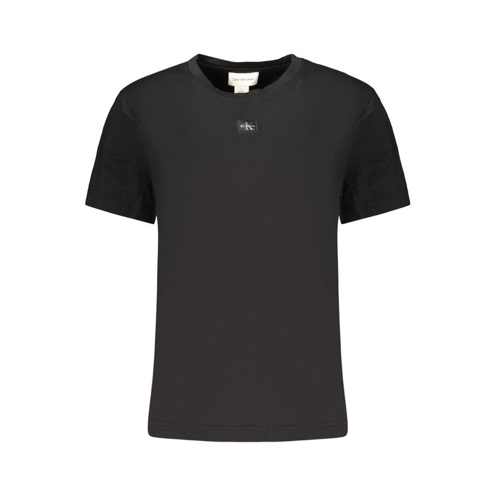Calvin Klein Black Cotton Womens T-Shirt
