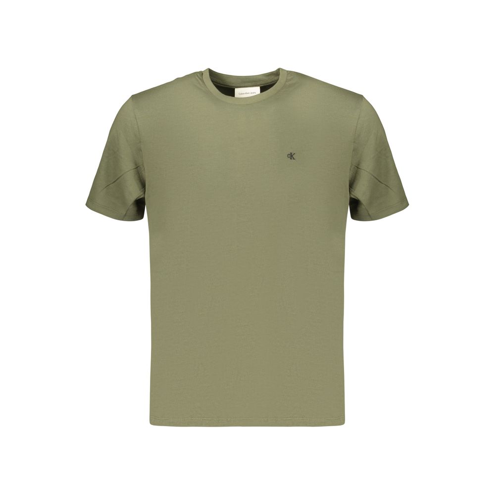 Calvin Klein Green Cotton Men&