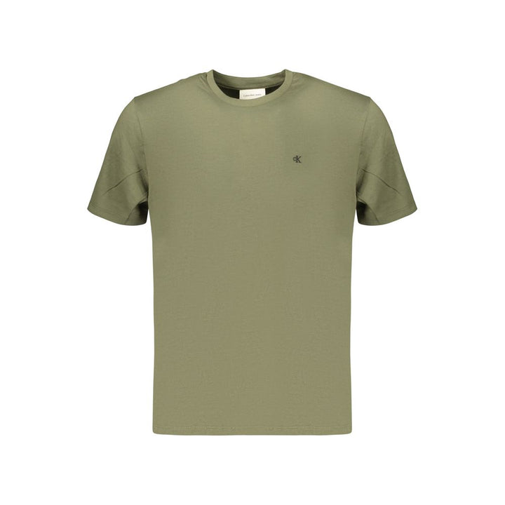 Calvin Klein Green Cotton Men&