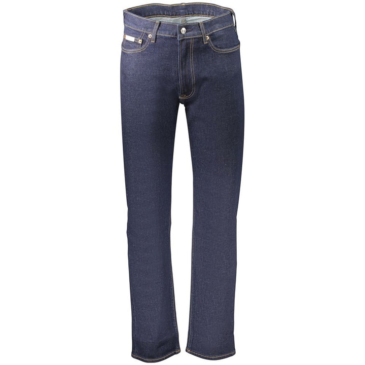 Calvin Klein Blue Cotton Men&
