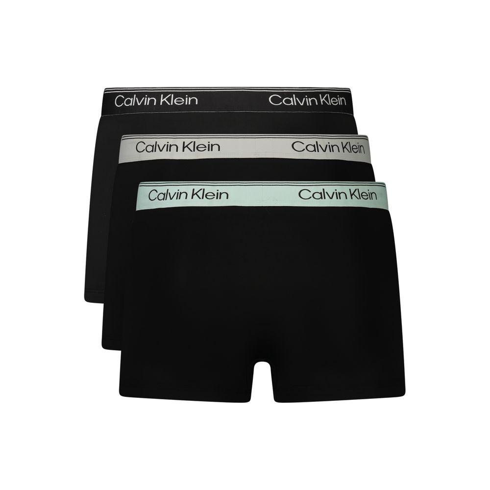 Calvin Klein Black Polyester Men&