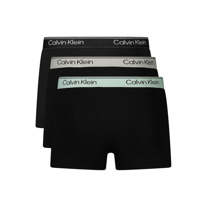 Calvin Klein Black Polyester Men&