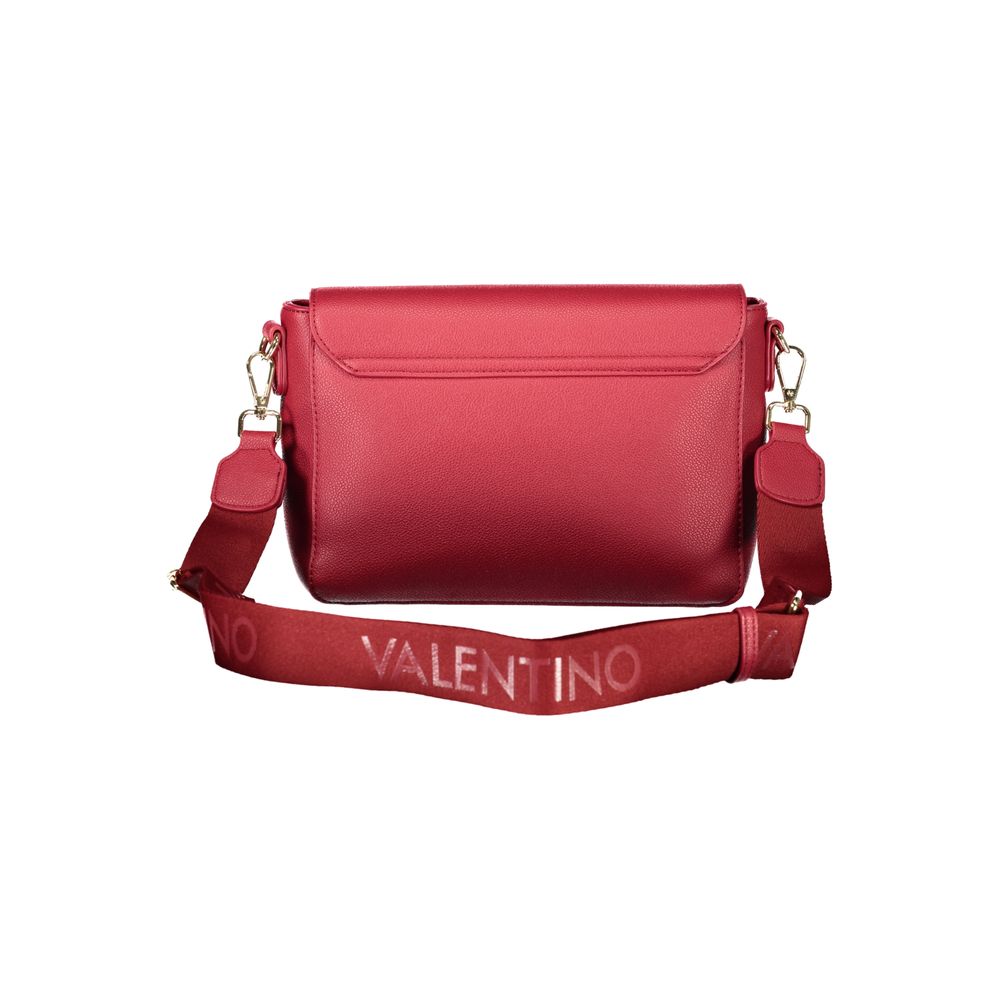 Mario Valentino - Rosso Poliuretano Donna Bag With Adjustable And Removable Strap