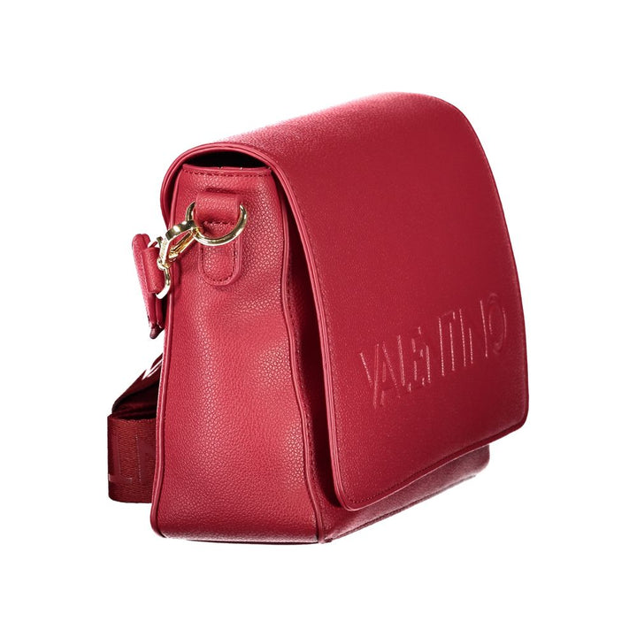 Mario Valentino - Rosso Poliuretano Donna Bag With Adjustable And Removable Strap