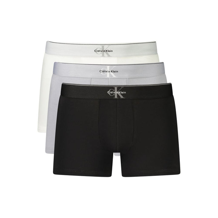 Calvin Klein Grey Cotton Men&