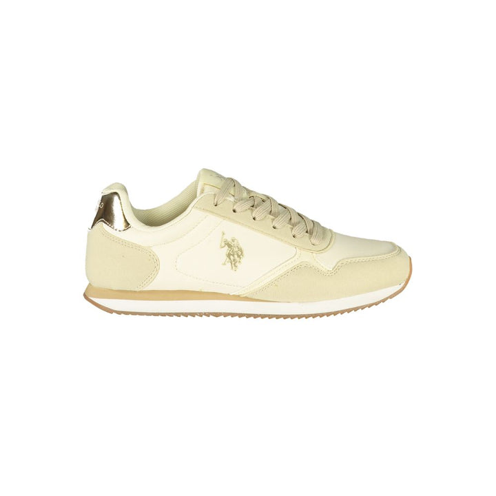 U.S. POLO ASSN. Beige Polyurethane Women&