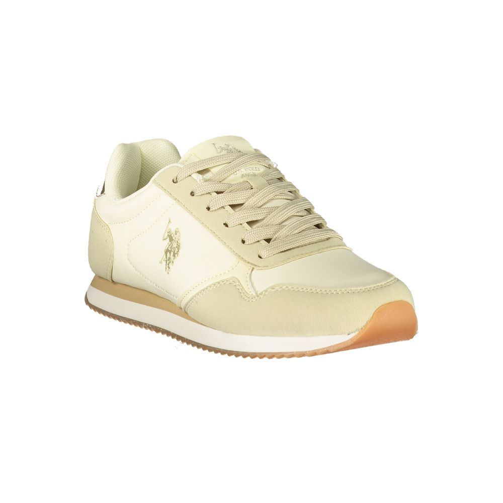 U.S. POLO ASSN. Beige Polyurethane Women&