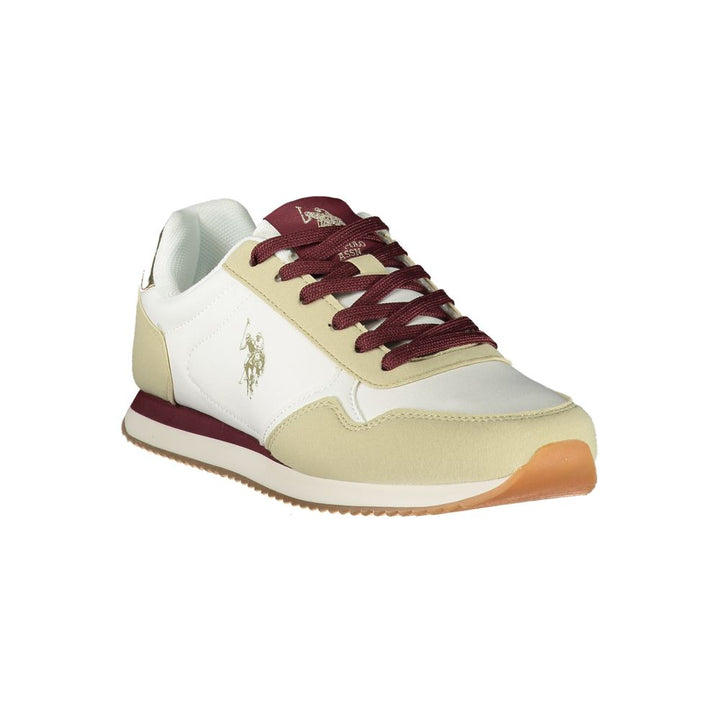 U.S. POLO ASSN. White Polyurethane Women&