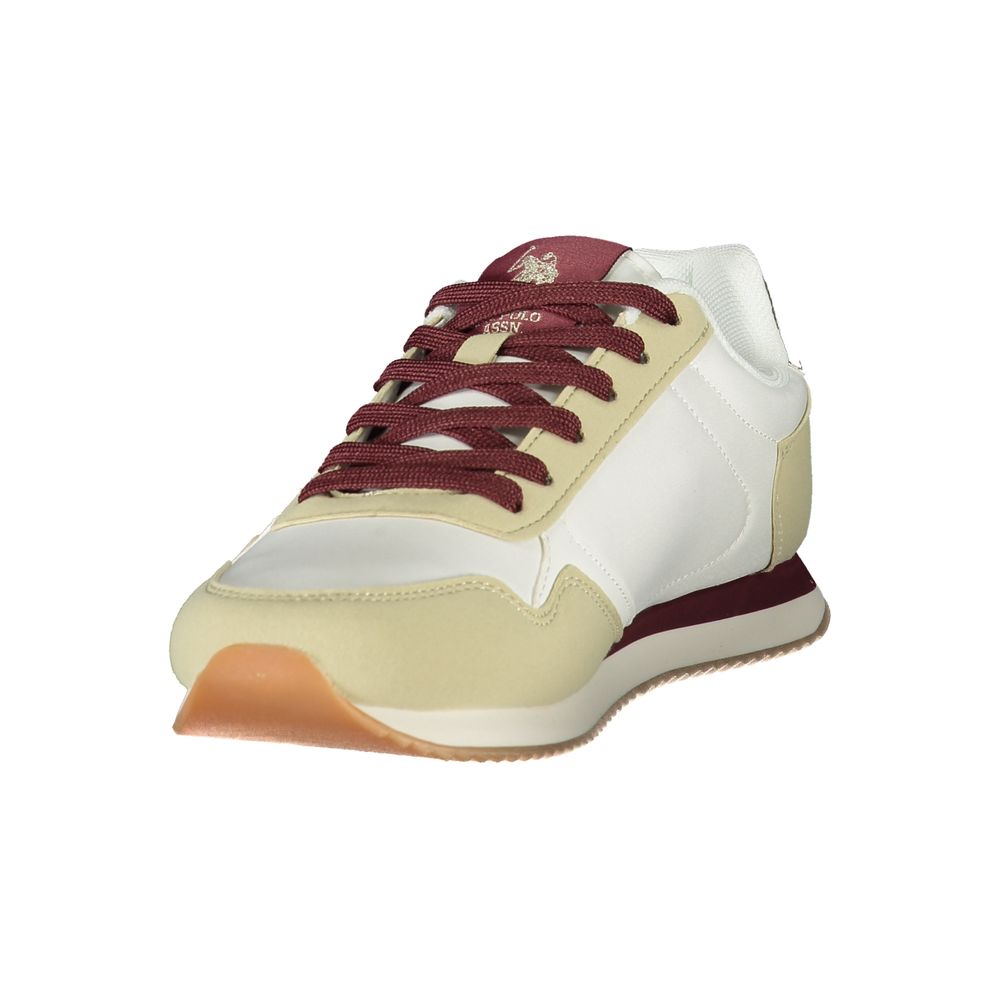 U.S. POLO ASSN. White Polyurethane Women&