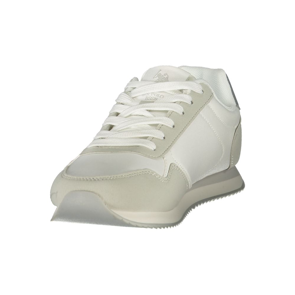 U.S. POLO ASSN. White Polyurethane Women&