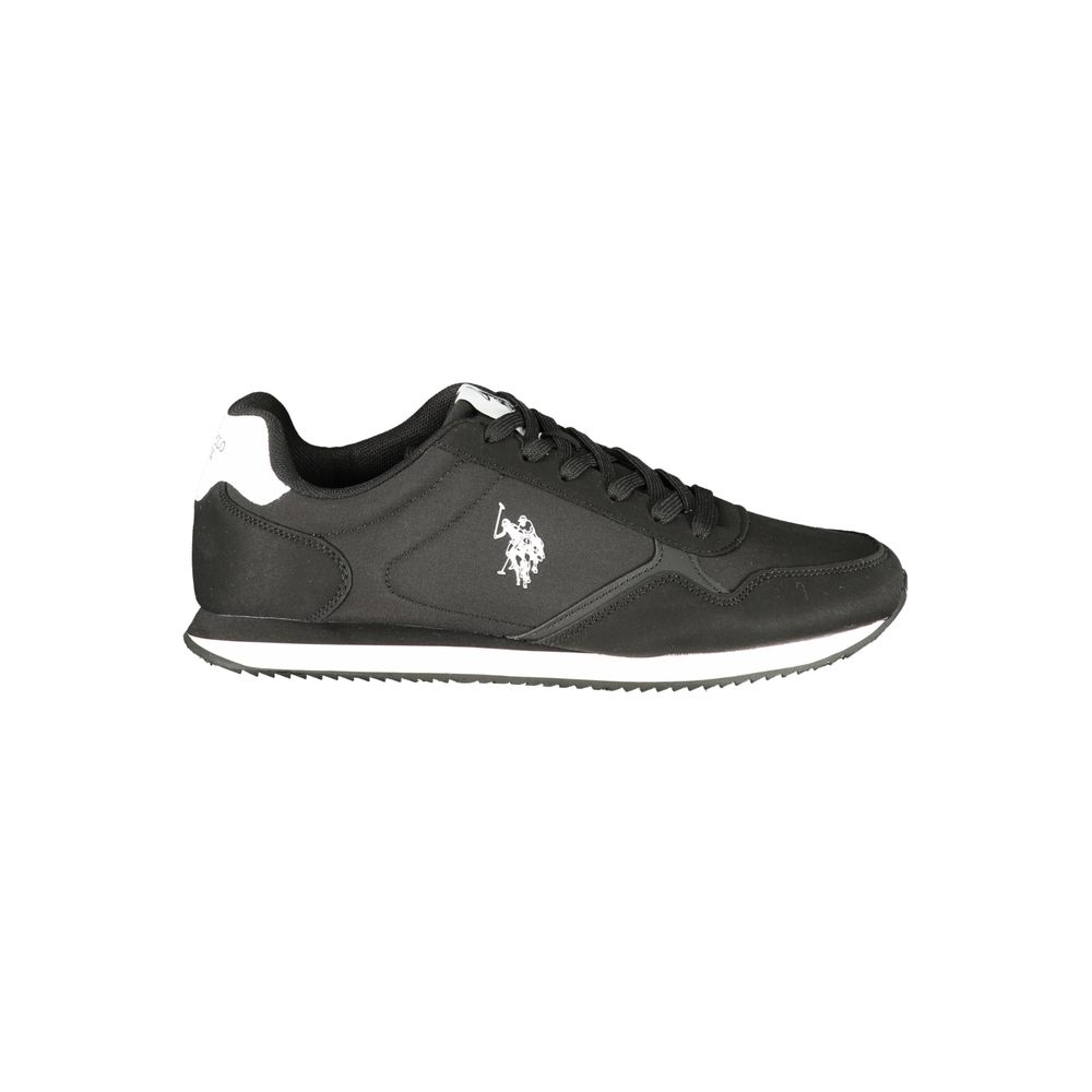 U.S. POLO ASSN. Black Polyurethane Men&