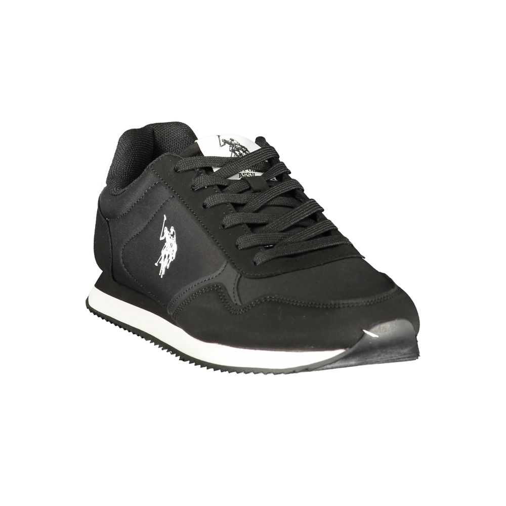 U.S. POLO ASSN. Black Polyurethane Men&