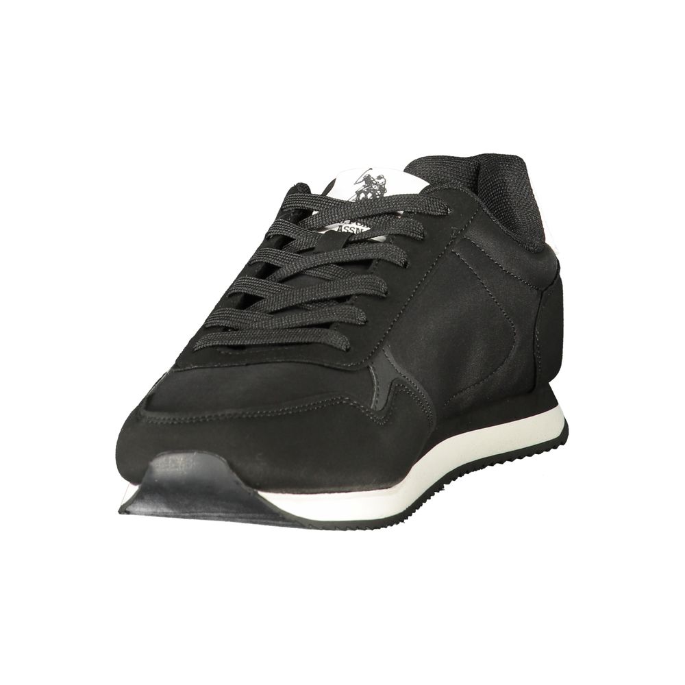 U.S. POLO ASSN. Black Polyurethane Men&