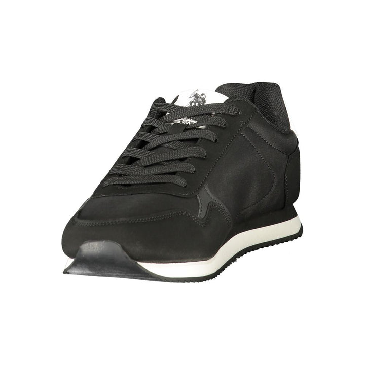 U.S. POLO ASSN. Black Polyurethane Men&