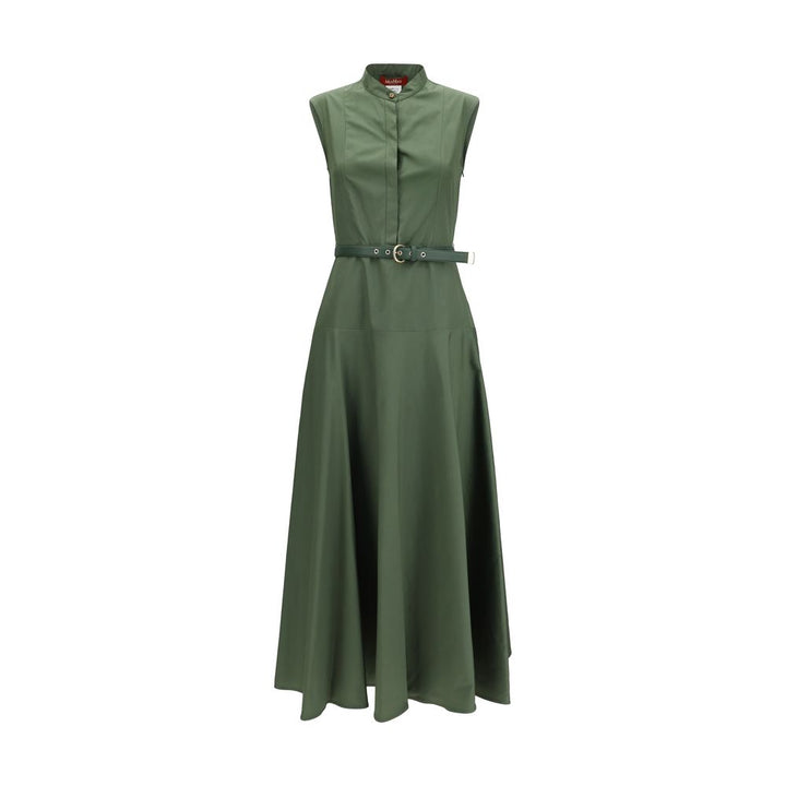 Max Mara Bicolor Cotton Casual Dress