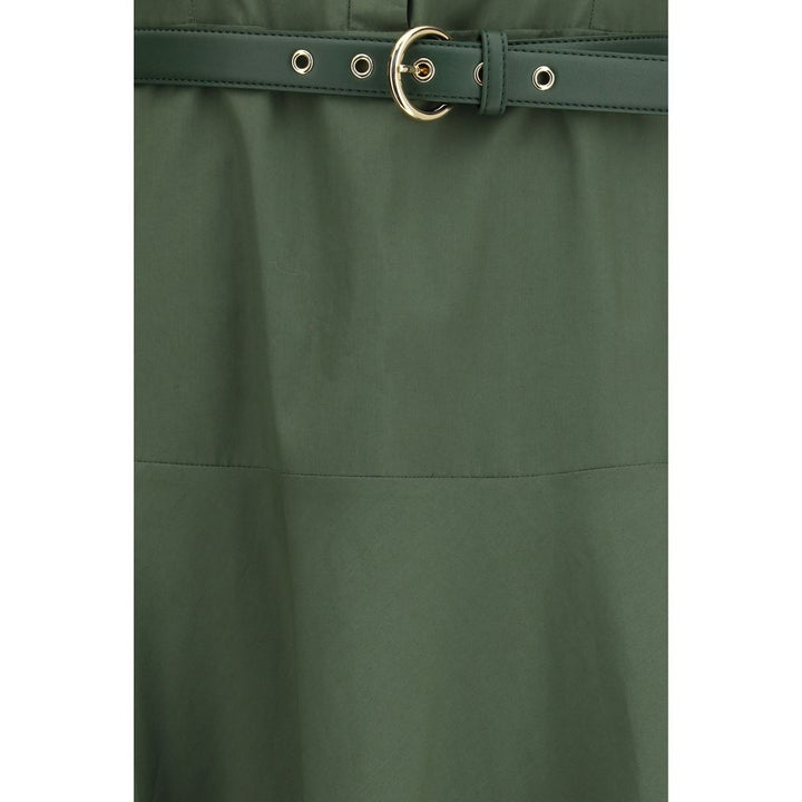 Max Mara Bicolor Cotton Casual Dress