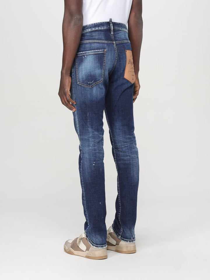 Dsquared² Blue Denim Relaxed Fit Jeans