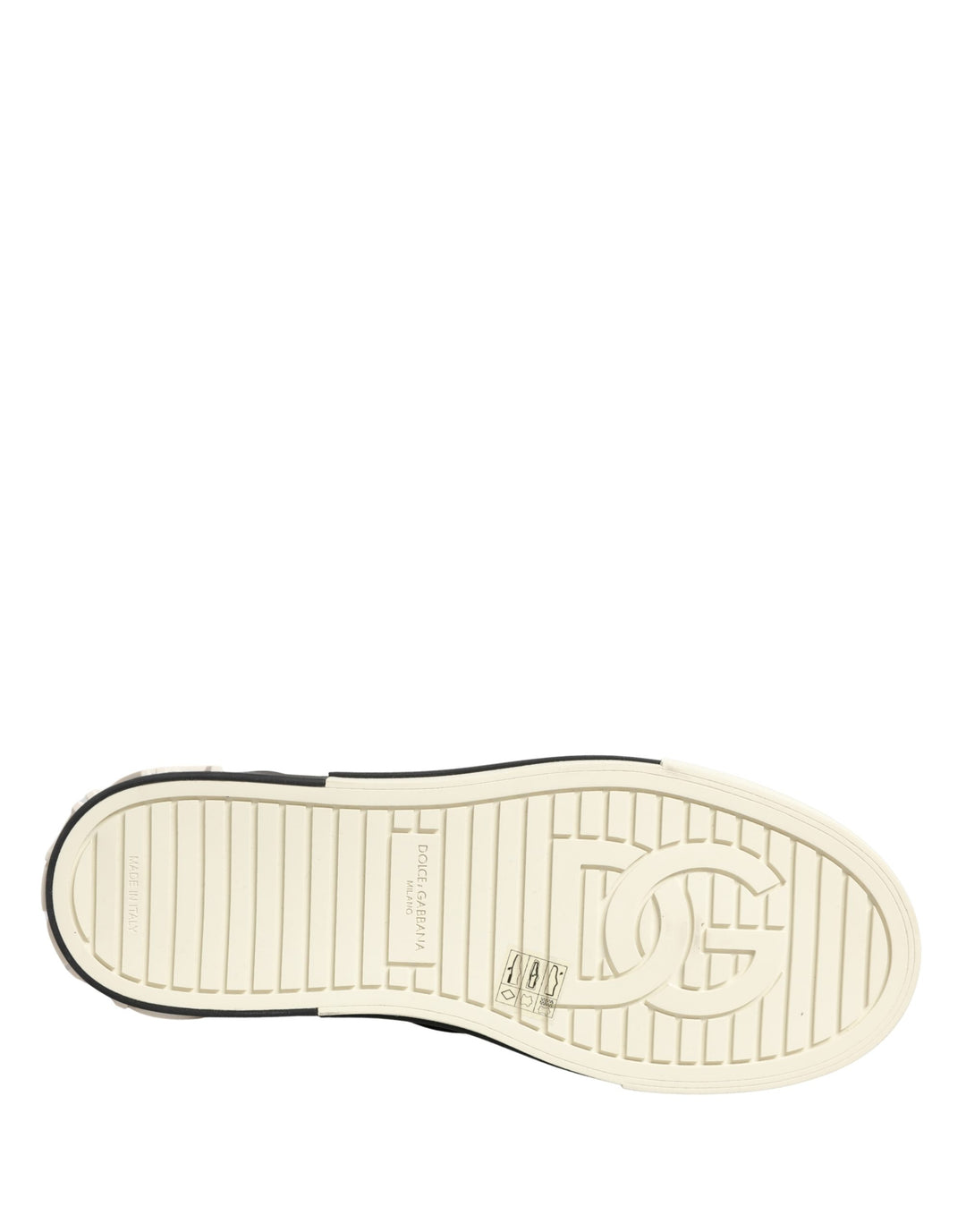 Dolce &amp; Gabbana Black Quilted Slip On Low Top Sneakers Shoes