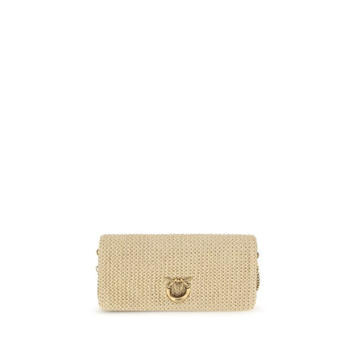 PINKO - Beige Polypropylene Shoulder Bag