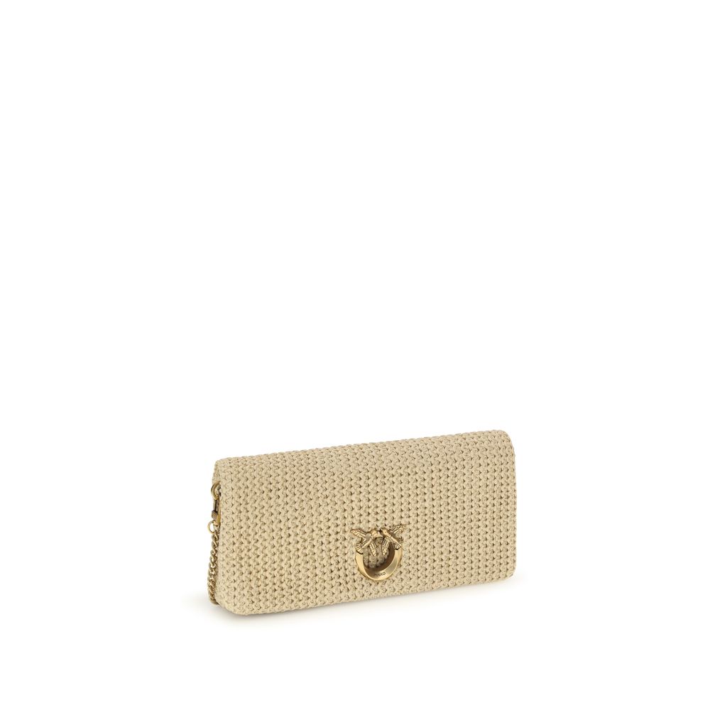 PINKO - Beige Polypropylene Shoulder Bag