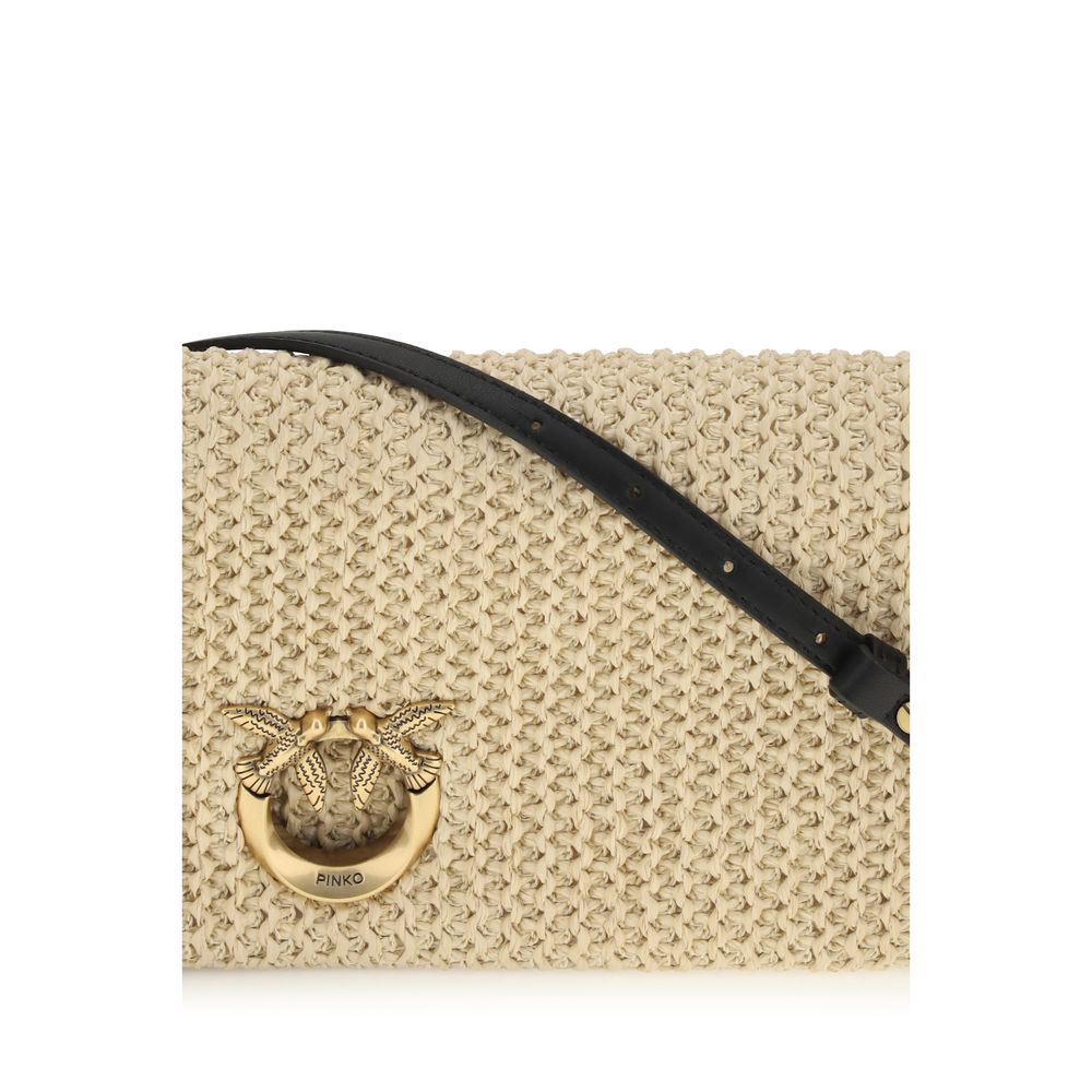 PINKO - Beige Polypropylene Shoulder Bag
