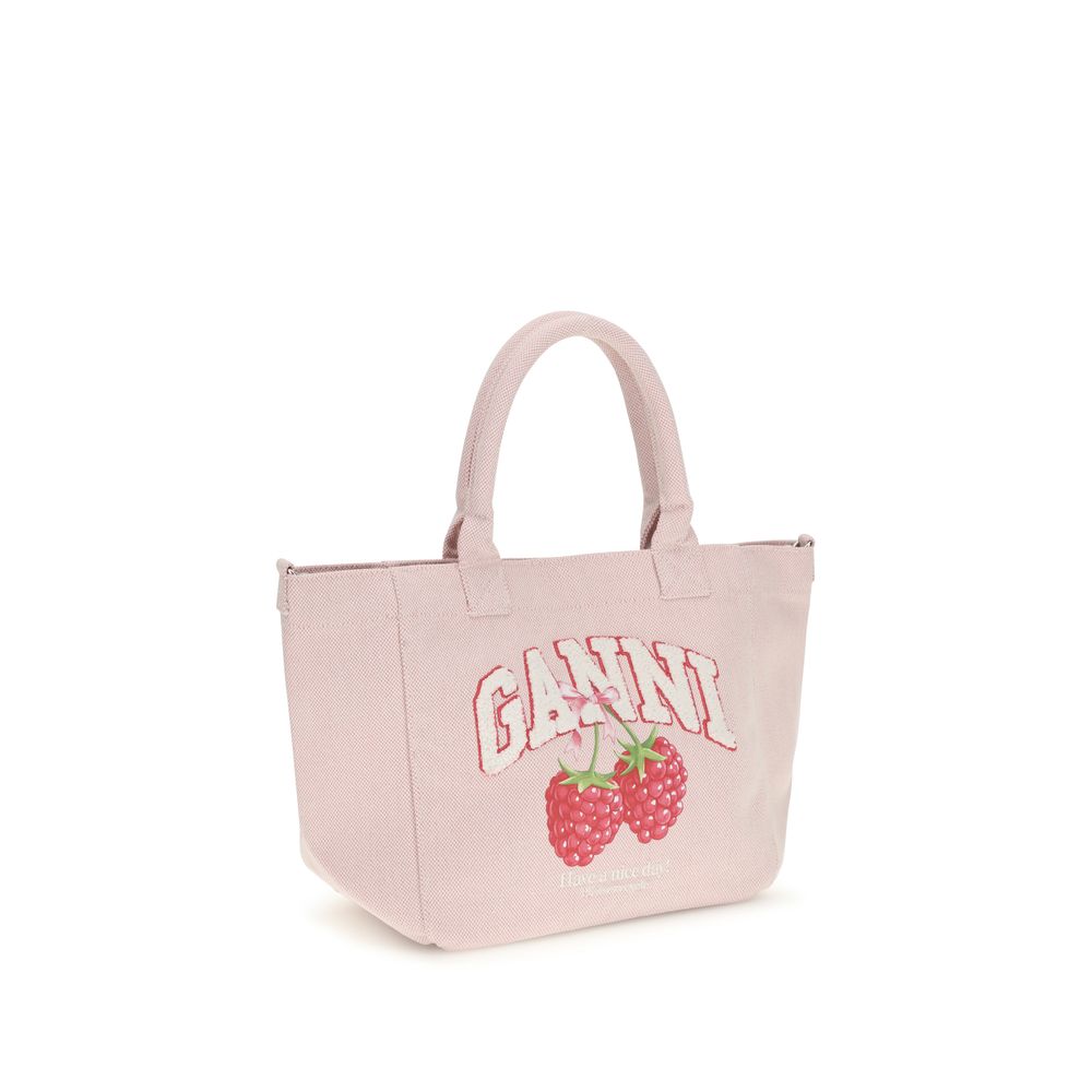 Ganni - Multicolor Recycled Polyester Shoulder Bag