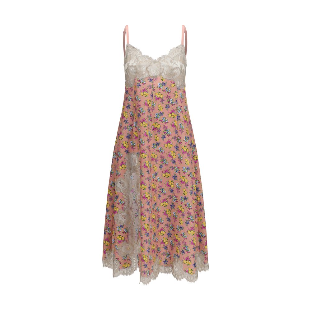 Dolce &amp; Gabbana Multicolor Silk Casual Dress