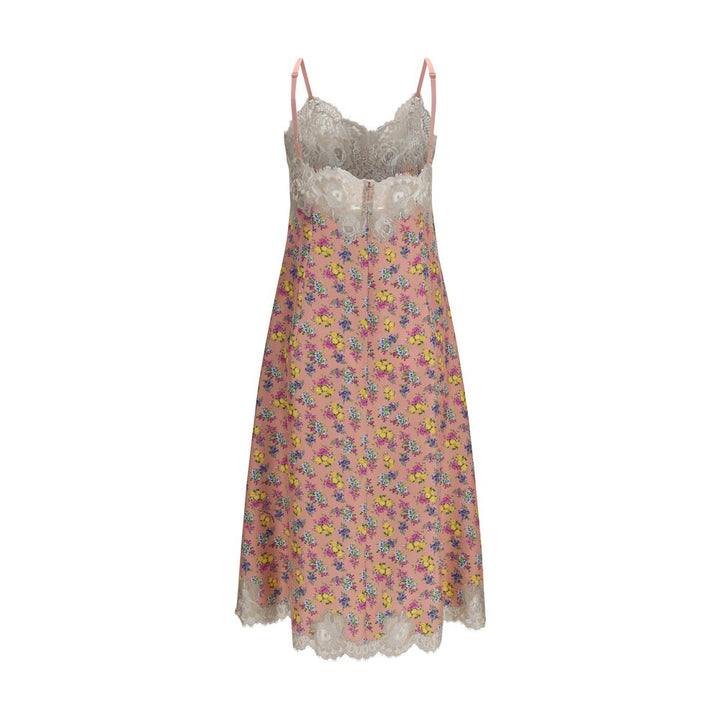 Dolce &amp; Gabbana Multicolor Silk Casual Dress