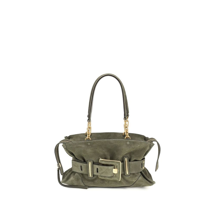 Balmain Bicolor Calf Leather Bos Taurus Handbag