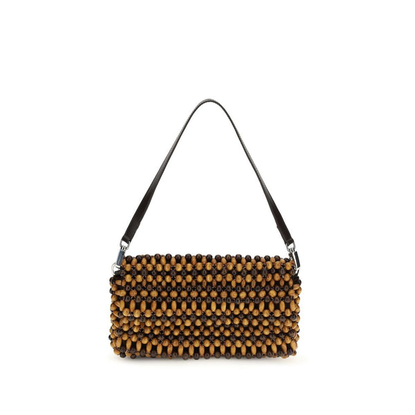 Staud - Brown Wood Shoulder Bag