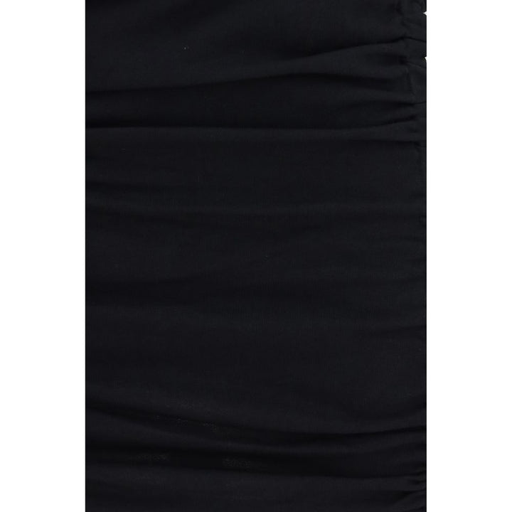 PINKO Black Cotton Casual Dress