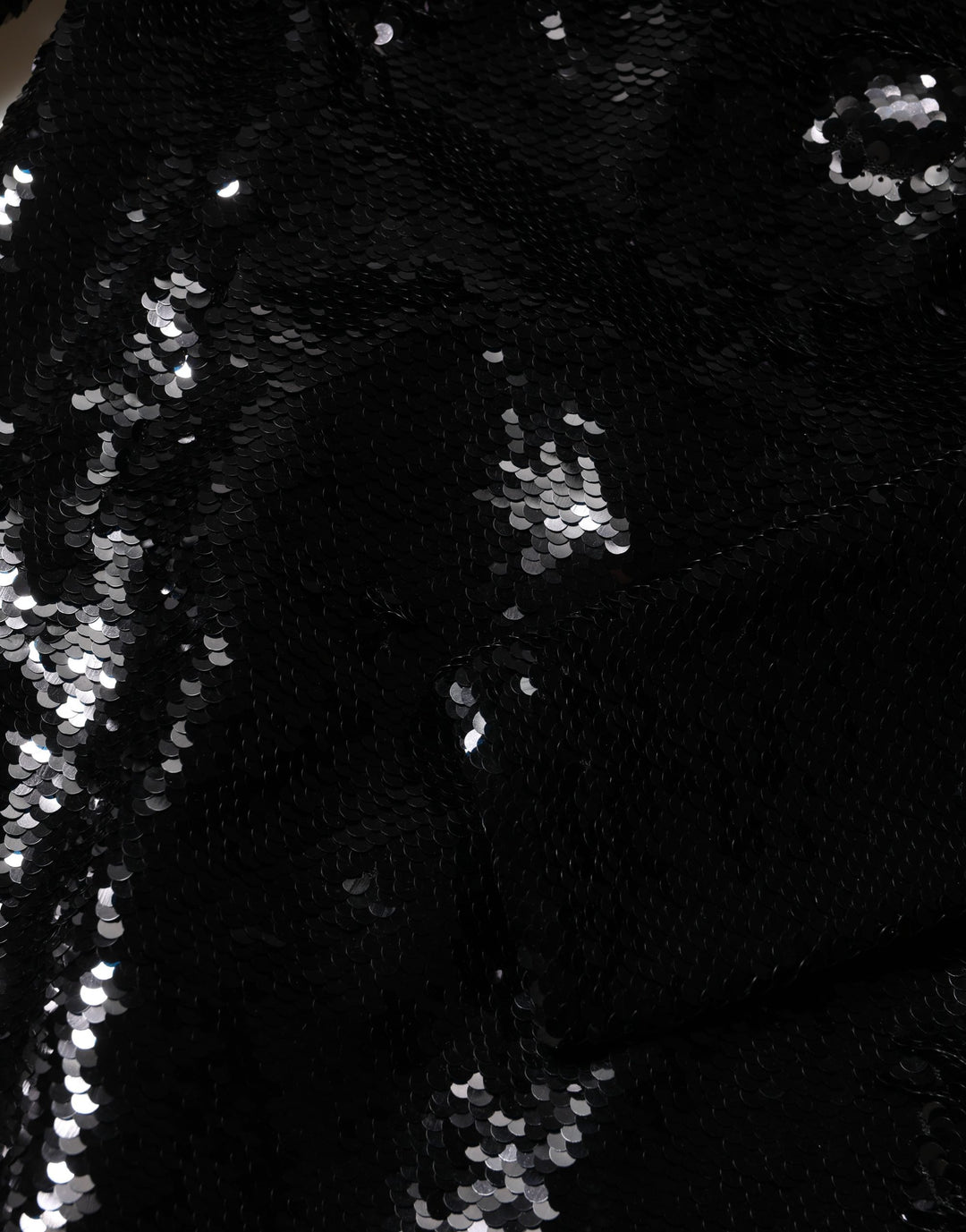 Dolce &amp; Gabbana Black Bodycon Mermaid Sequinned Gown Dress
