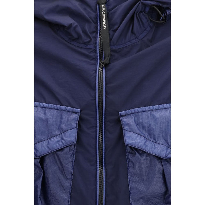 C.P. Company Blue Polyamide Shell Jacket