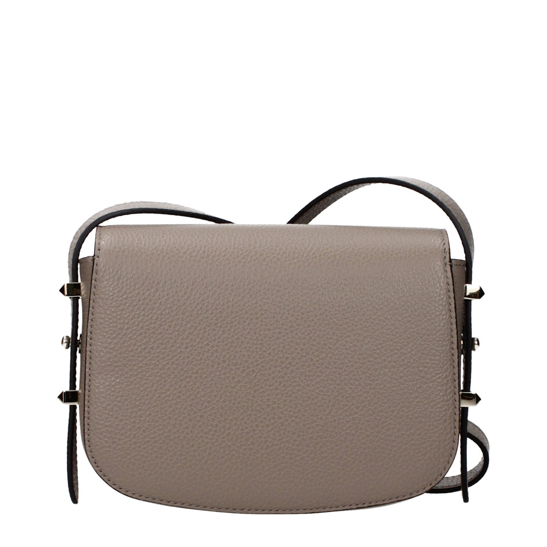 Jimmy Choo - Gray Leather Crossbody Bag