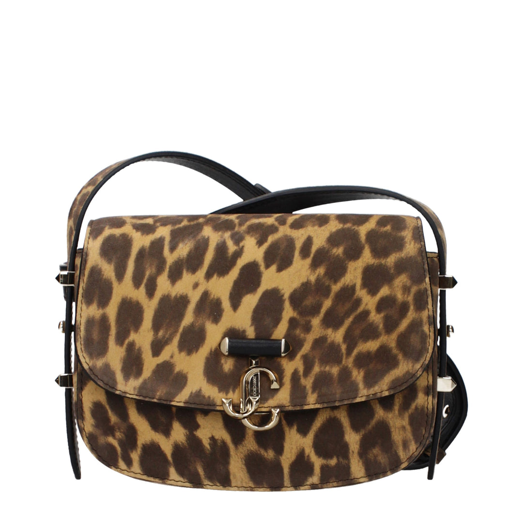 Jimmy Choo - Brown Leather Crossbody Bag