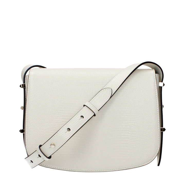 Jimmy Choo - White Leather Crossbody Bag