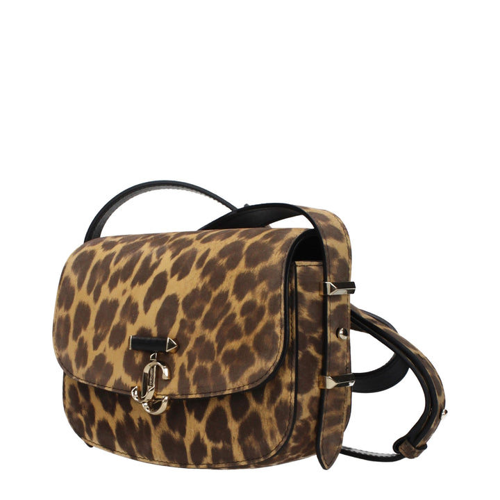 Jimmy Choo - Brown Leather Crossbody Bag