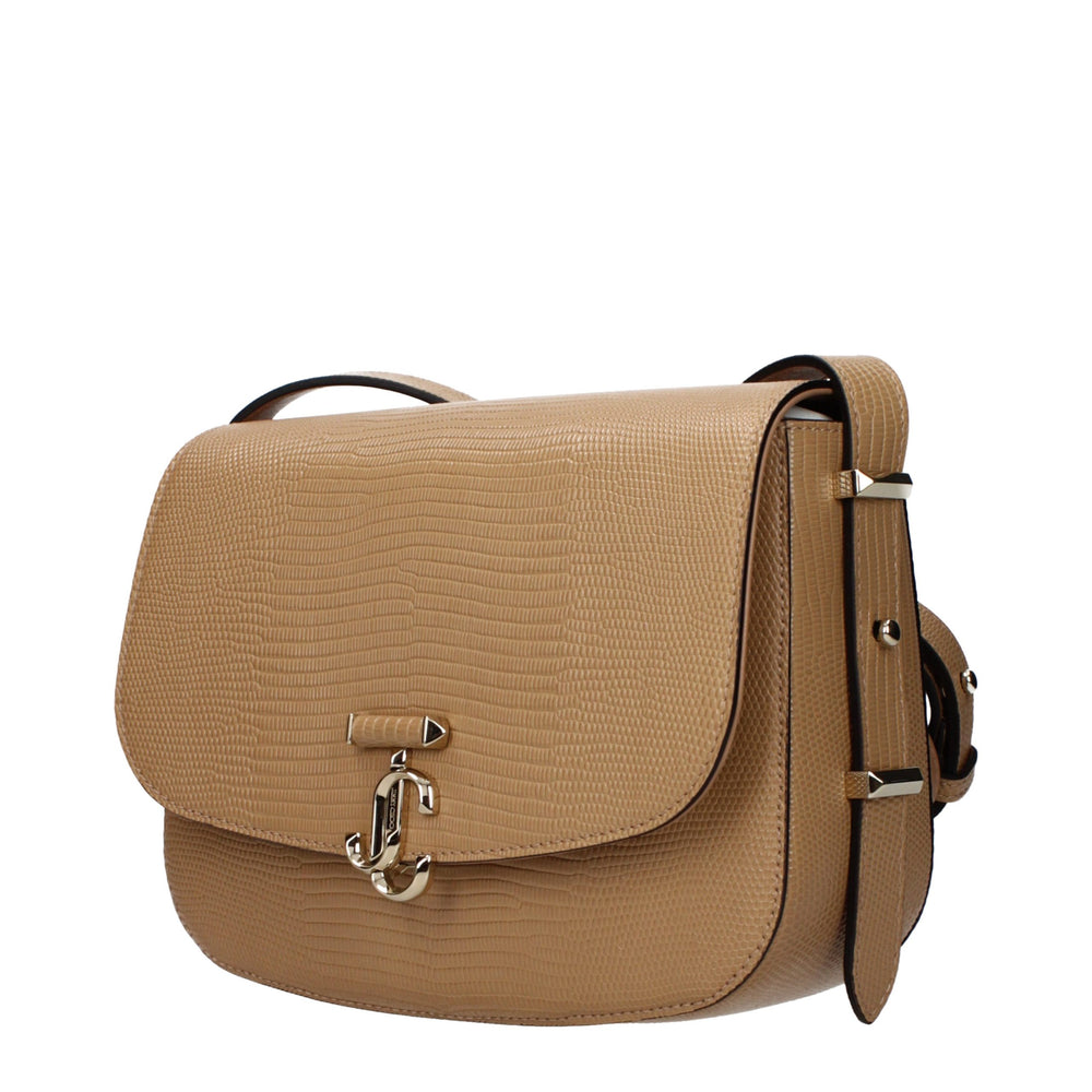 Jimmy Choo - Brown Leather Crossbody Bag