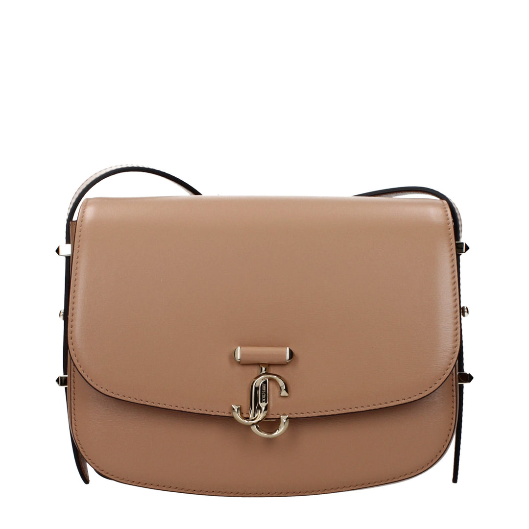 Jimmy Choo - Brown Leather Crossbody Bag