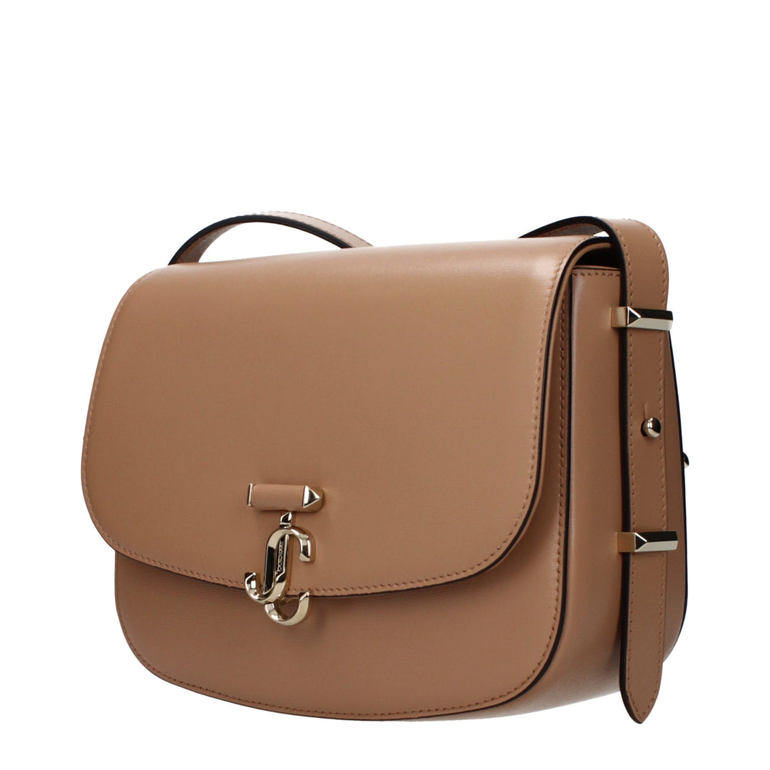Jimmy Choo - Brown Leather Crossbody Bag