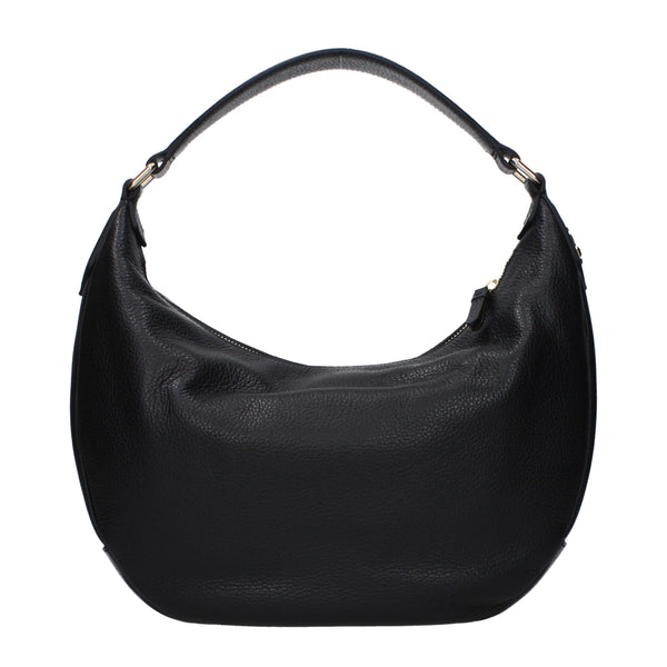Jimmy Choo - Black Leather Shoulder Bag