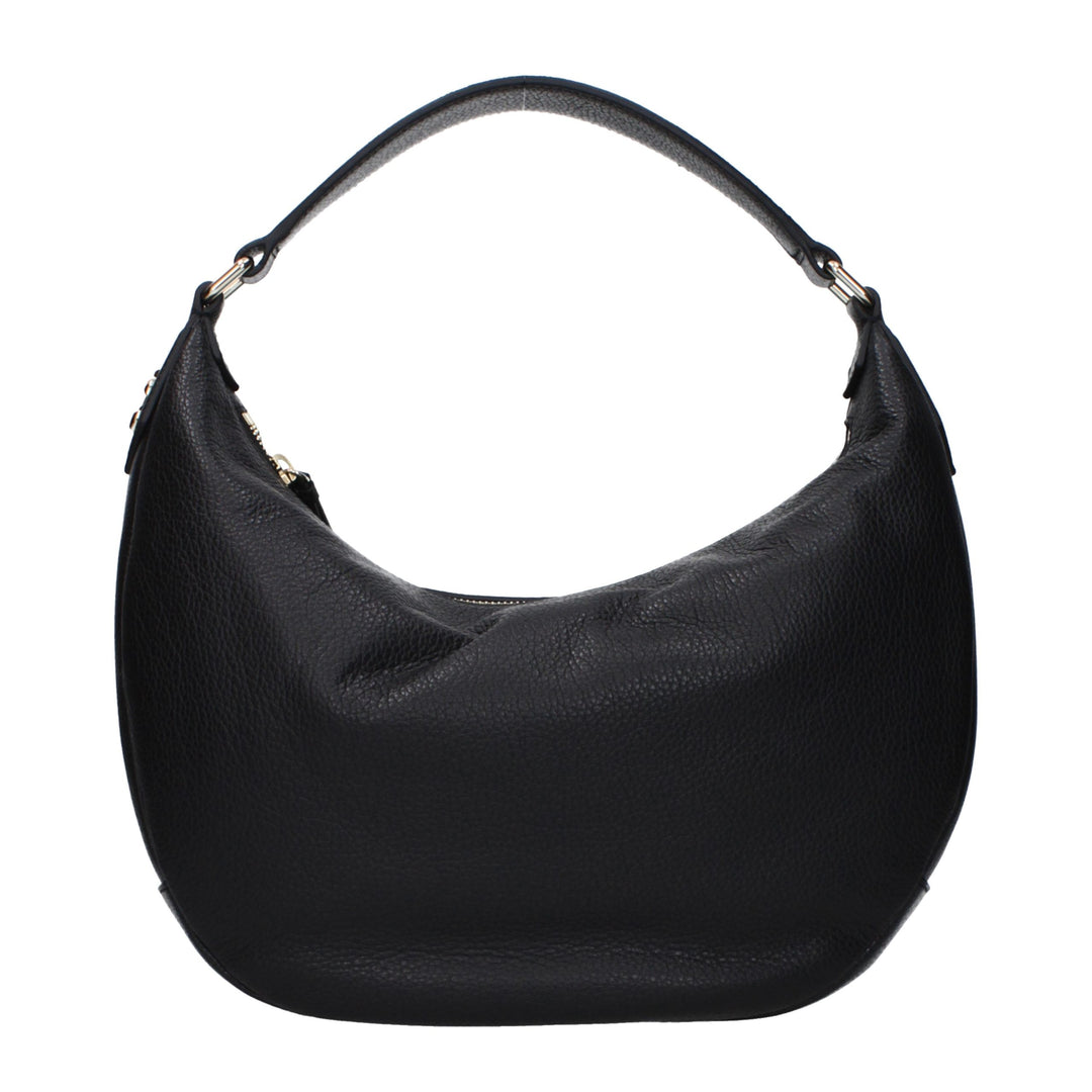 Jimmy Choo - Black Leather Shoulder Bag